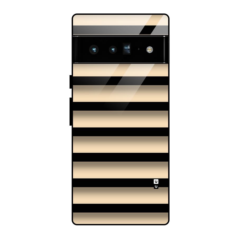 Shadow Stripes Glass Back Case for Google Pixel 6 Pro