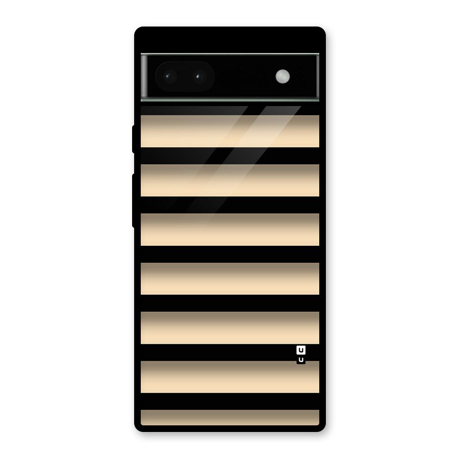 Shadow Stripes Glass Back Case for Google Pixel 6a