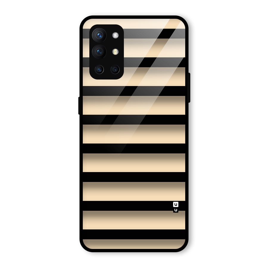 Shadow Stripes Glass Back Case for OnePlus 9R
