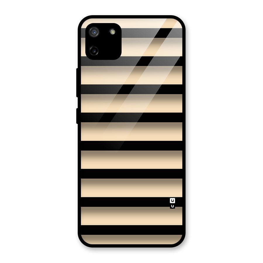 Shadow Stripes Glass Back Case for Realme C11