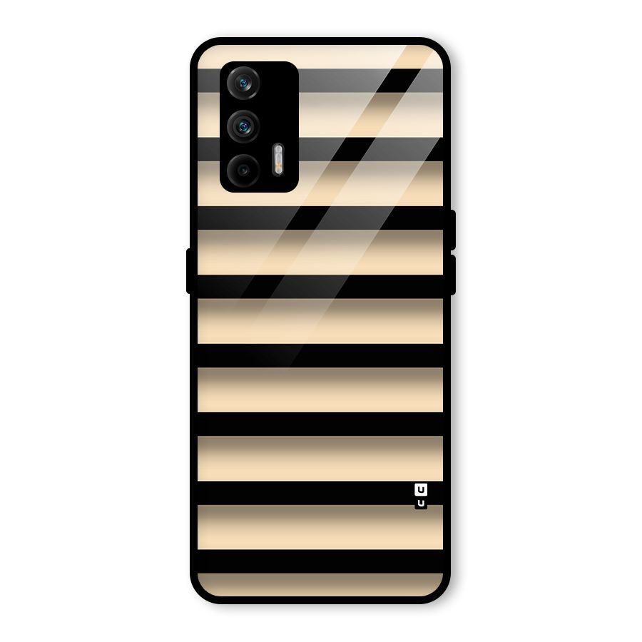 Shadow Stripes Glass Back Case for Realme GT 5G