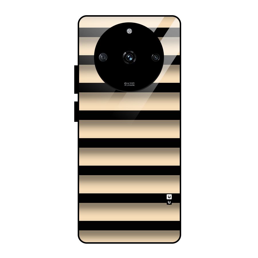 Shadow Stripes Glass Back Case for Realme Narzo 60 5G