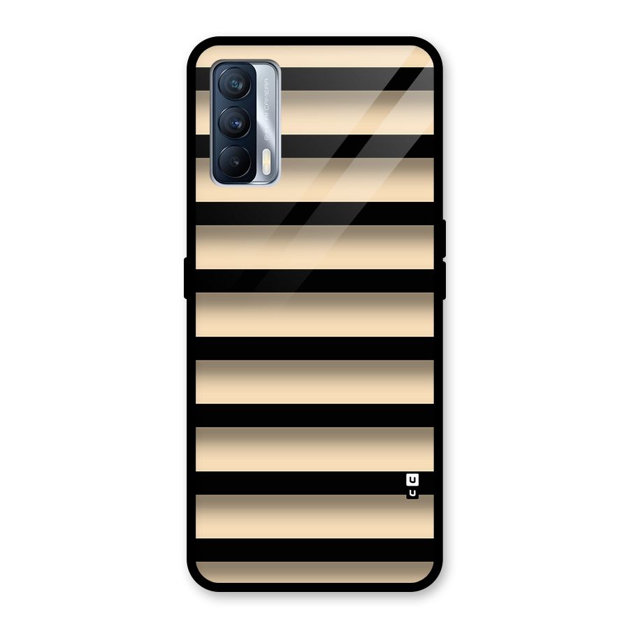 Shadow Stripes Glass Back Case for Realme X7
