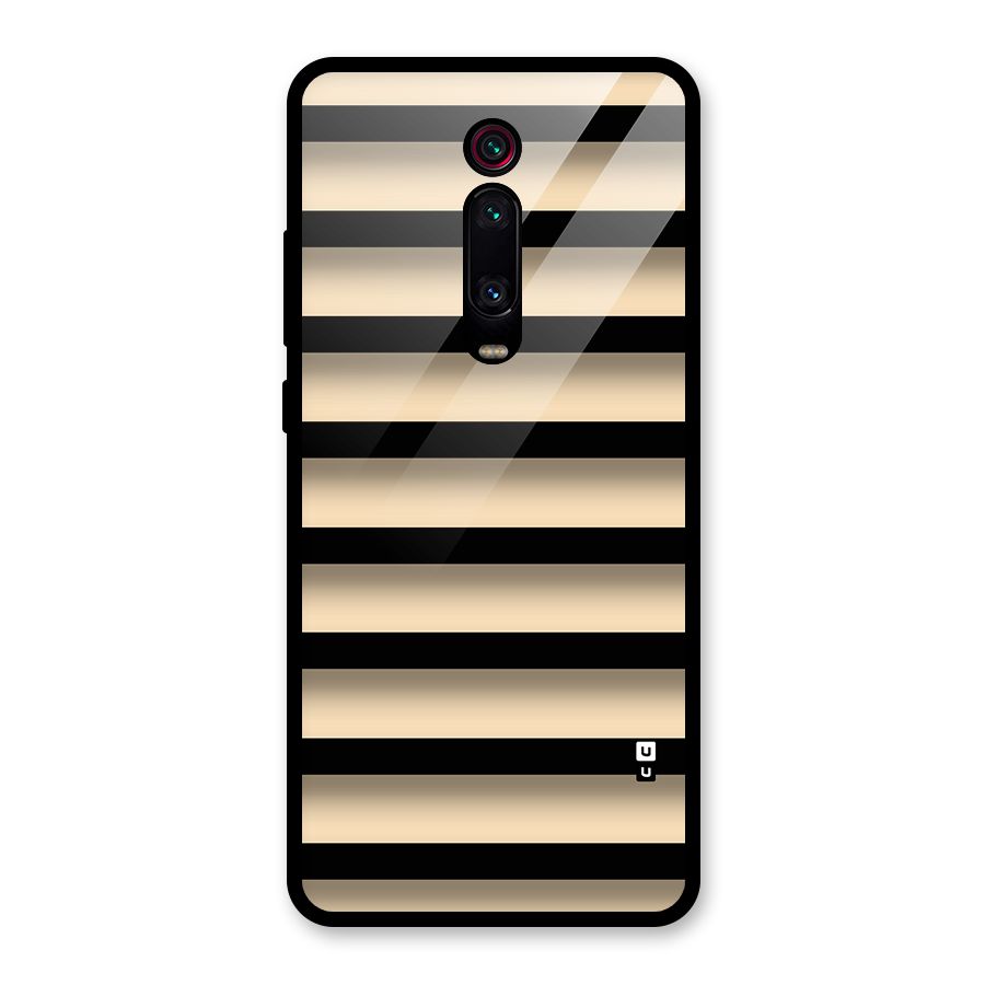 Shadow Stripes Glass Back Case for Redmi K20 Pro