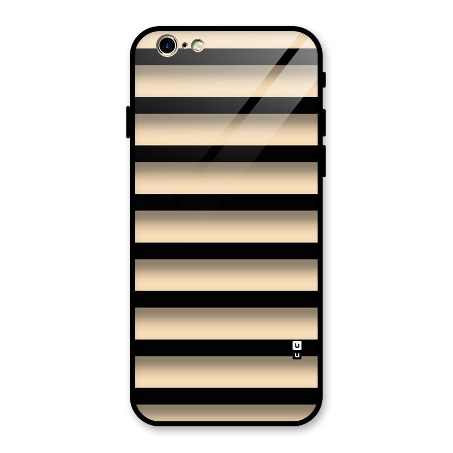Shadow Stripes Glass Back Case for iPhone 6 6S
