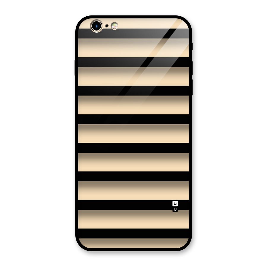 Shadow Stripes Glass Back Case for iPhone 6 Plus 6S Plus