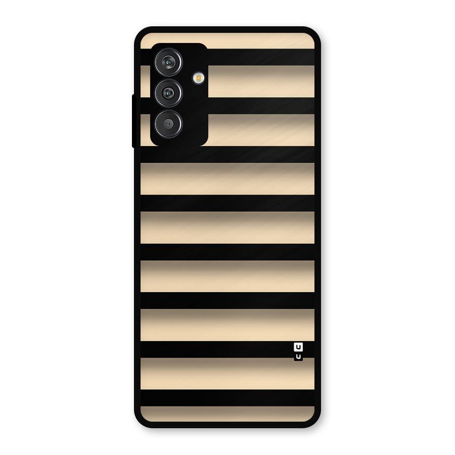 Shadow Stripes Metal Back Case for Galaxy F13