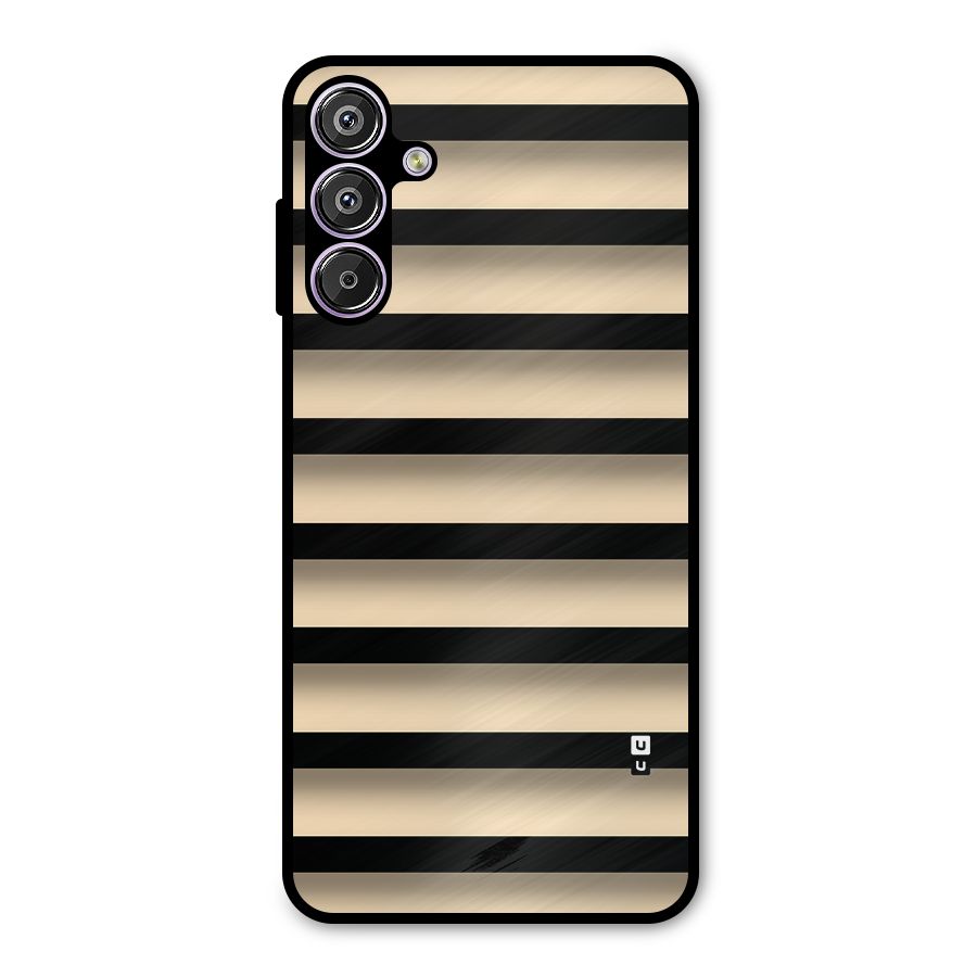 Shadow Stripes Metal Back Case for Galaxy M15