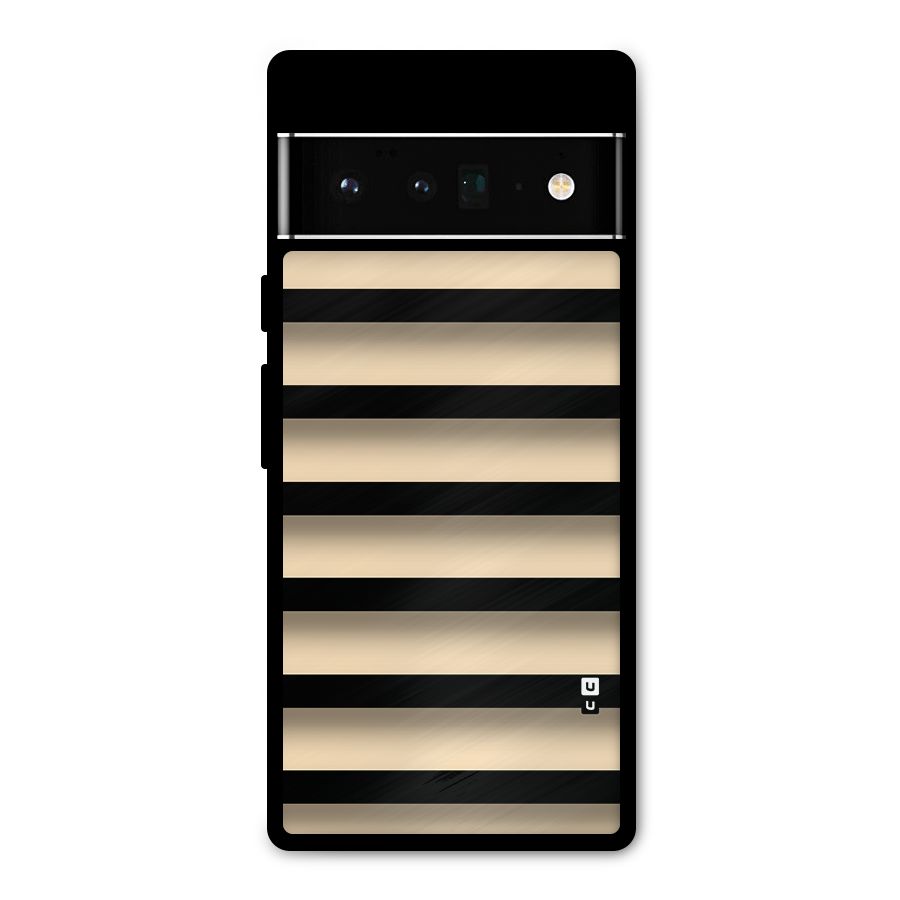 Shadow Stripes Metal Back Case for Google Pixel 6 Pro
