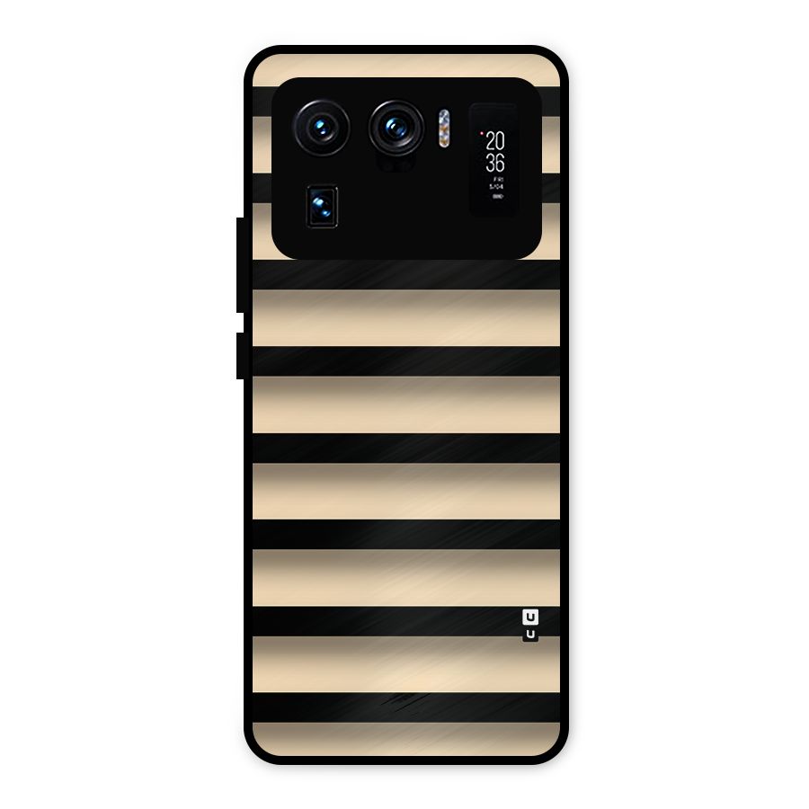 Shadow Stripes Metal Back Case for Mi 11 Ultra