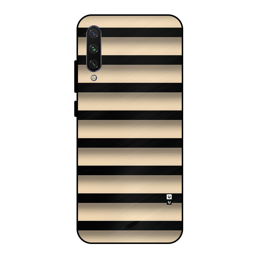 Shadow Stripes Metal Back Case for Mi A3