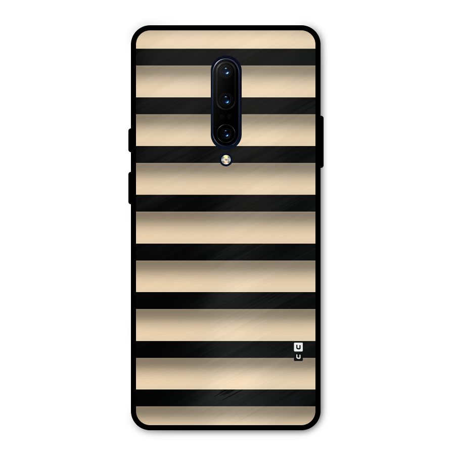 Shadow Stripes Metal Back Case for OnePlus 7 Pro