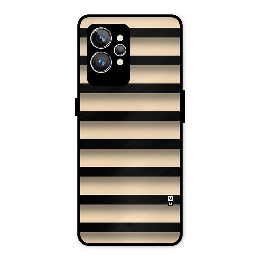 Shadow Stripes Metal Back Case for Realme GT2 Pro