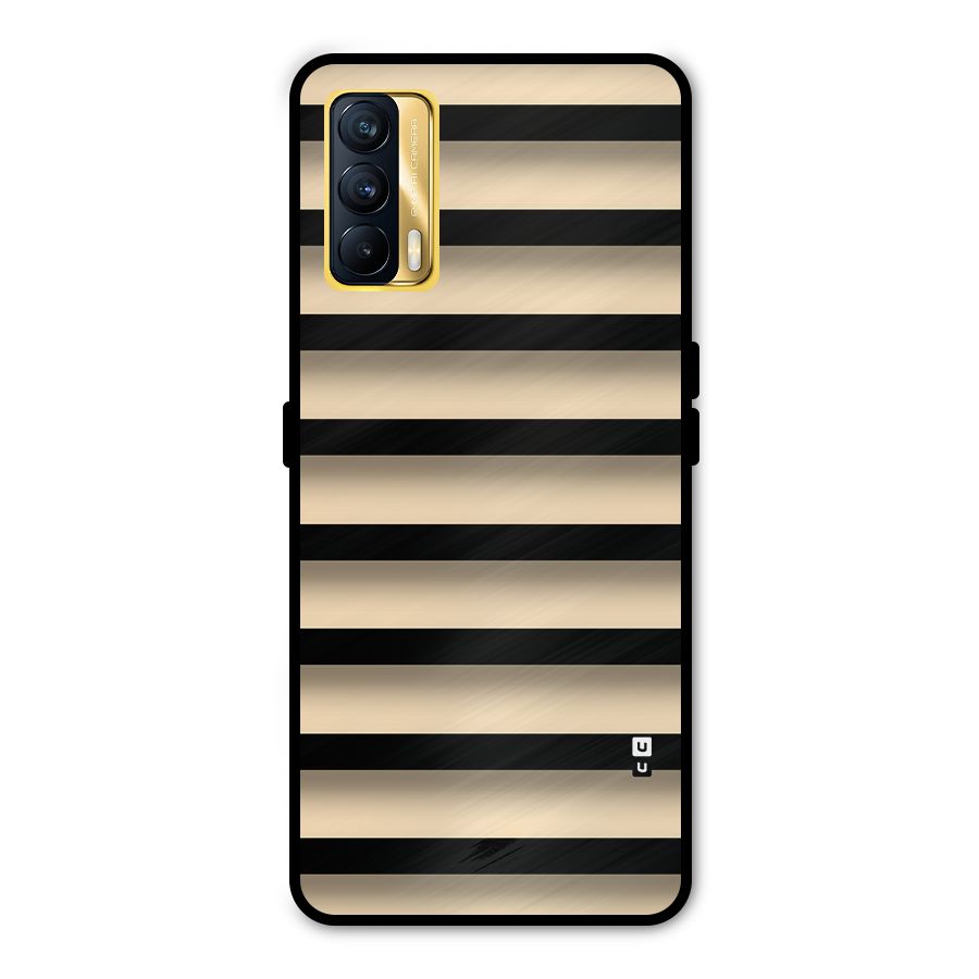 Shadow Stripes Metal Back Case for Realme X7