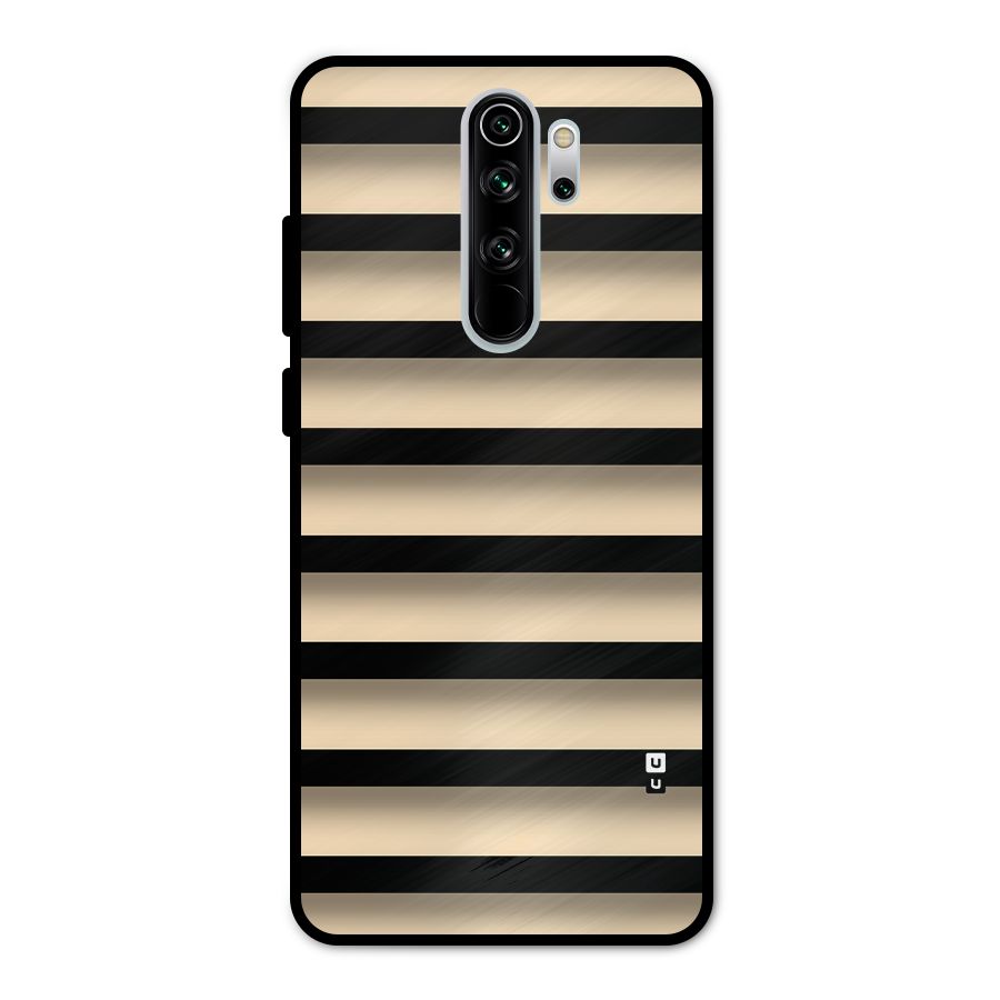 Shadow Stripes Metal Back Case for Redmi Note 8 Pro