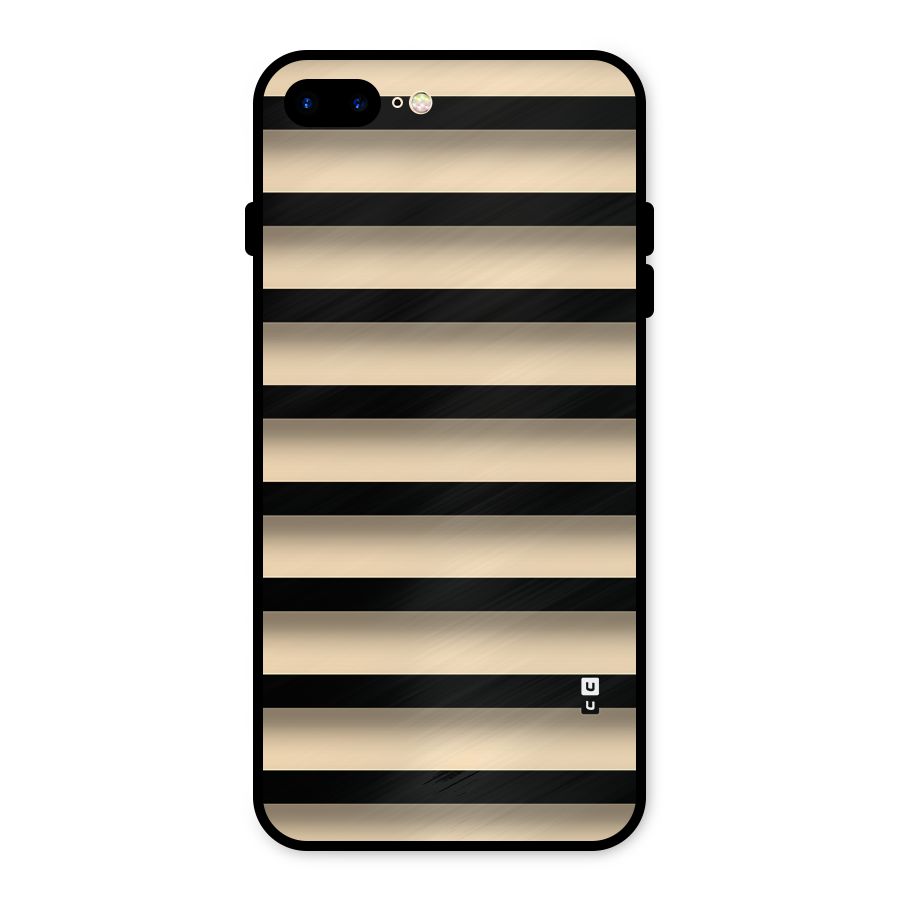Shadow Stripes Metal Back Case for iPhone 7 Plus
