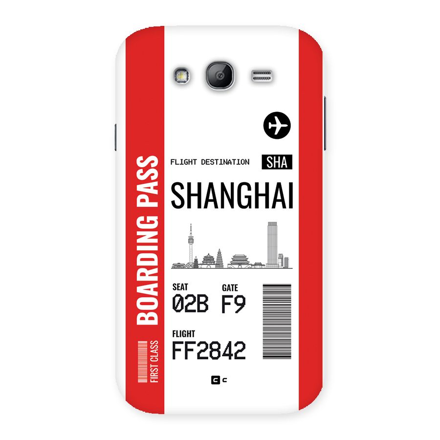 Shanghai Boarding Pass Back Case for Galaxy Grand