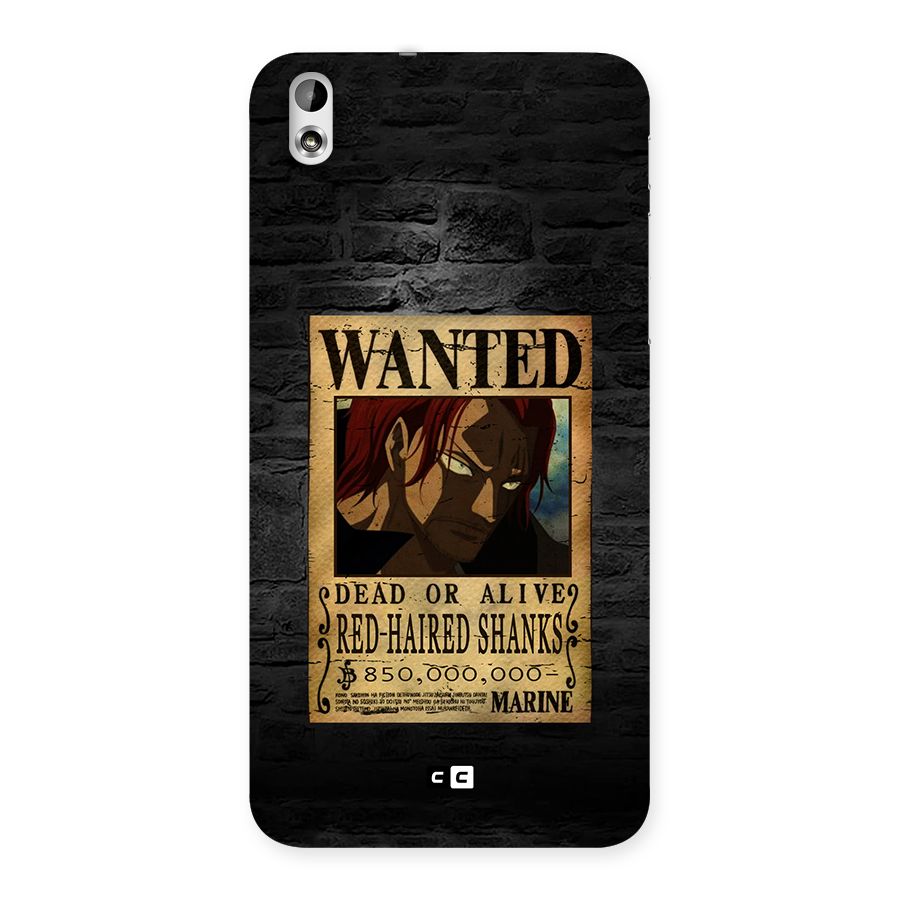 Shanks Wanted Back Case for Desire 816g