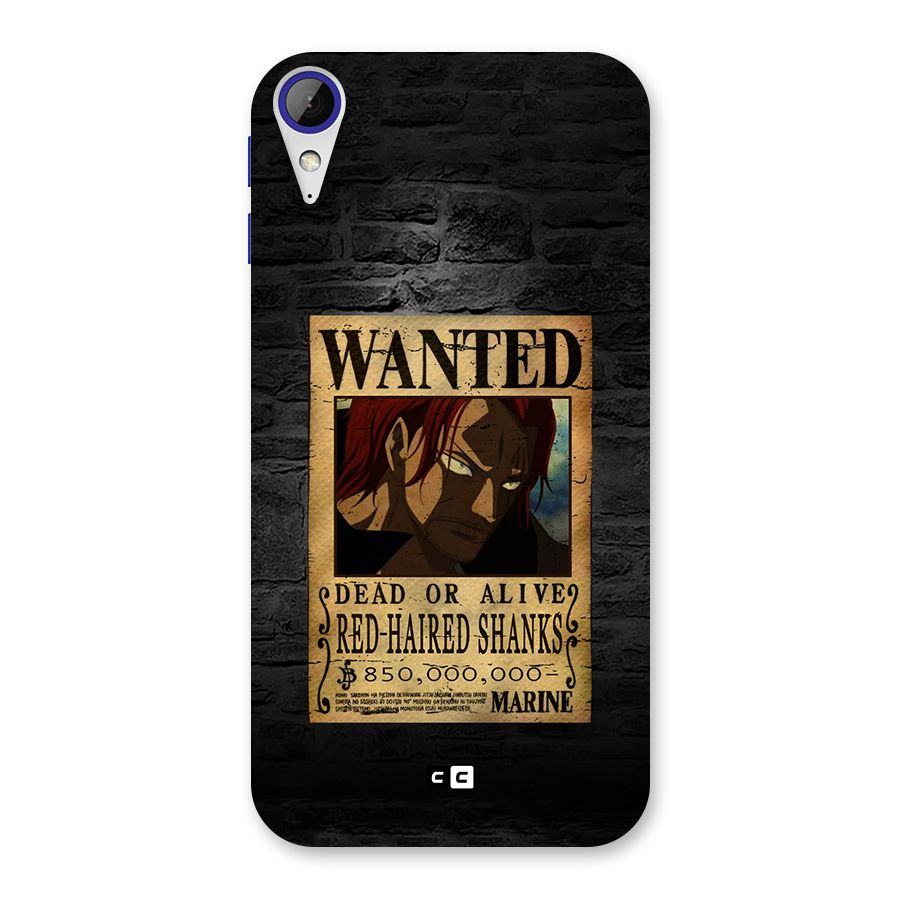 Shanks Wanted Back Case for Desire 830