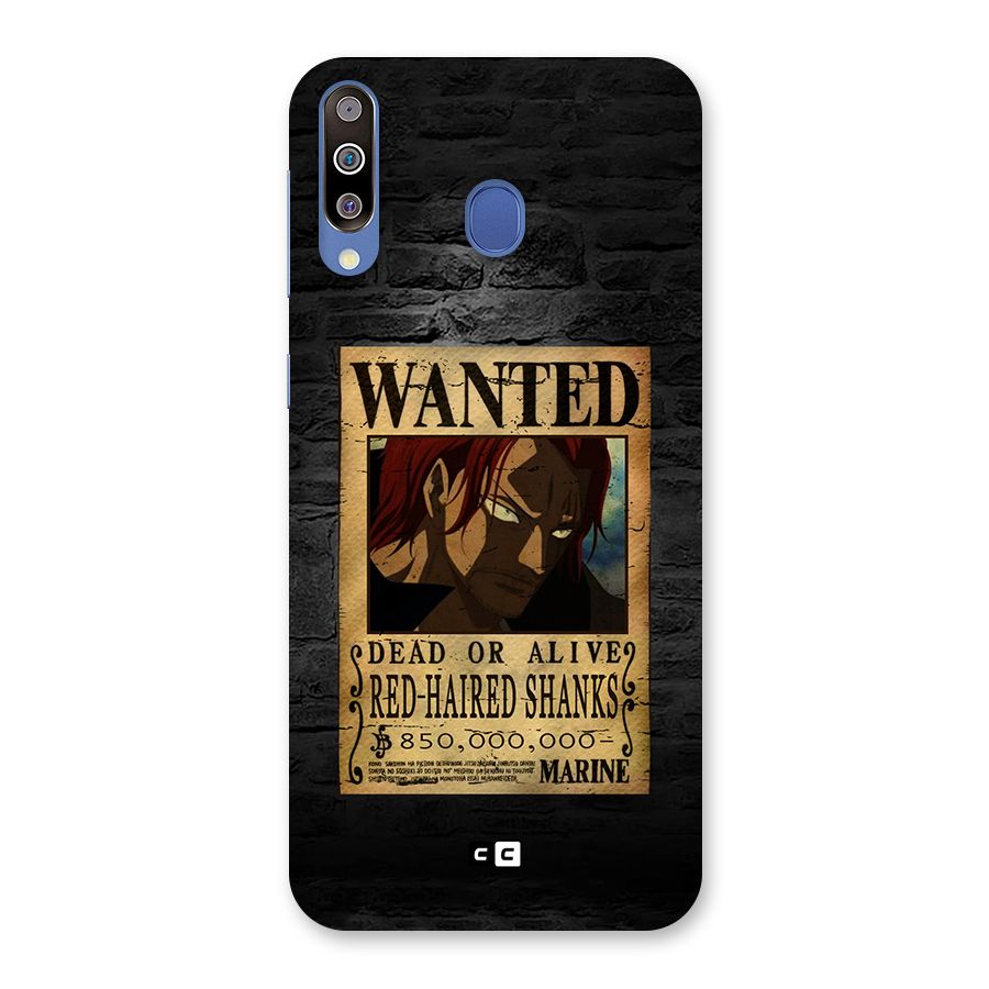 Shanks Wanted Back Case for Galaxy M30