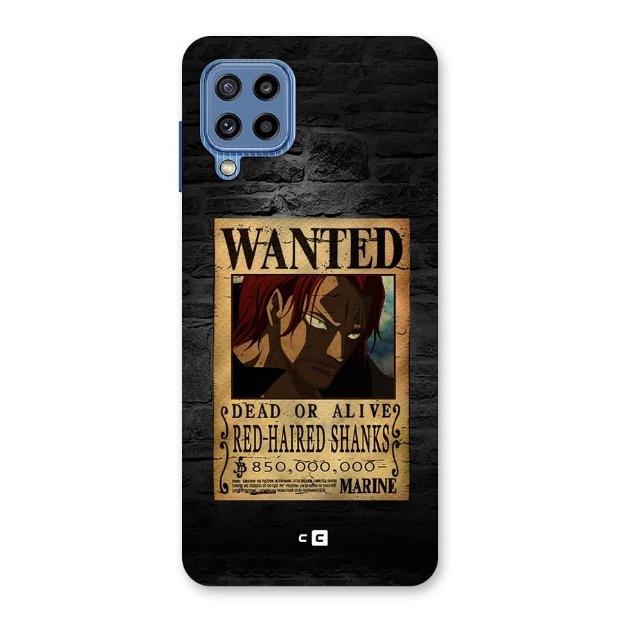 Shanks Wanted Back Case for Galaxy M32