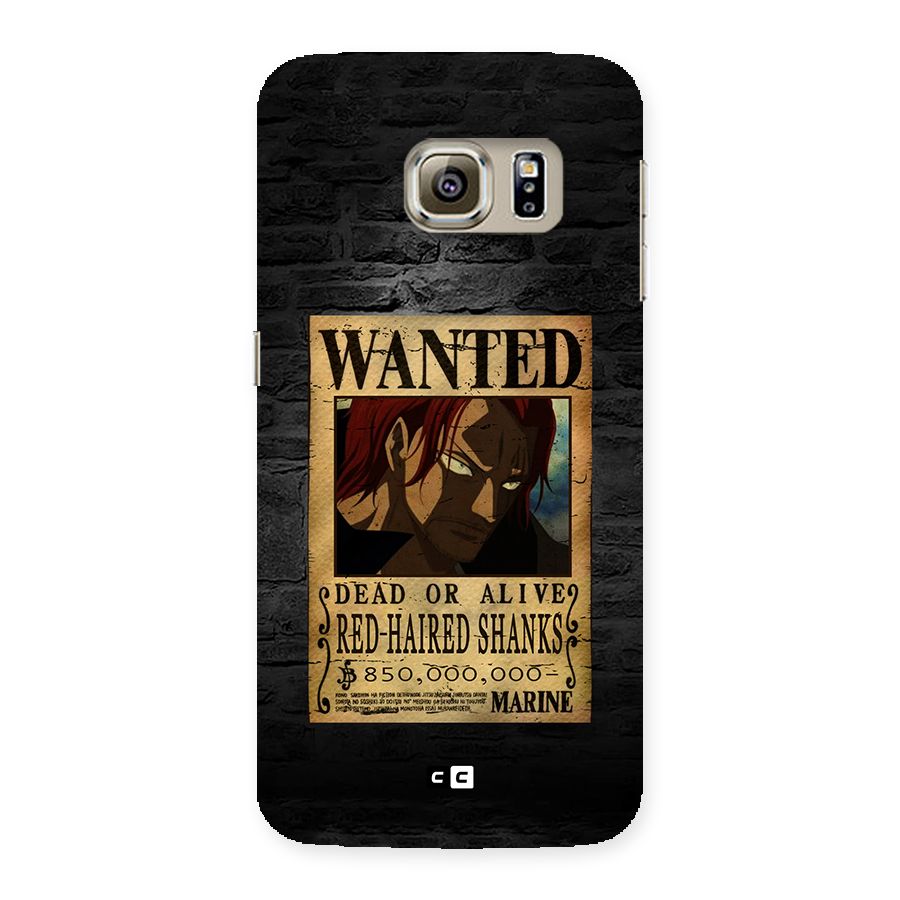 Shanks Wanted Back Case for Galaxy S6 edge
