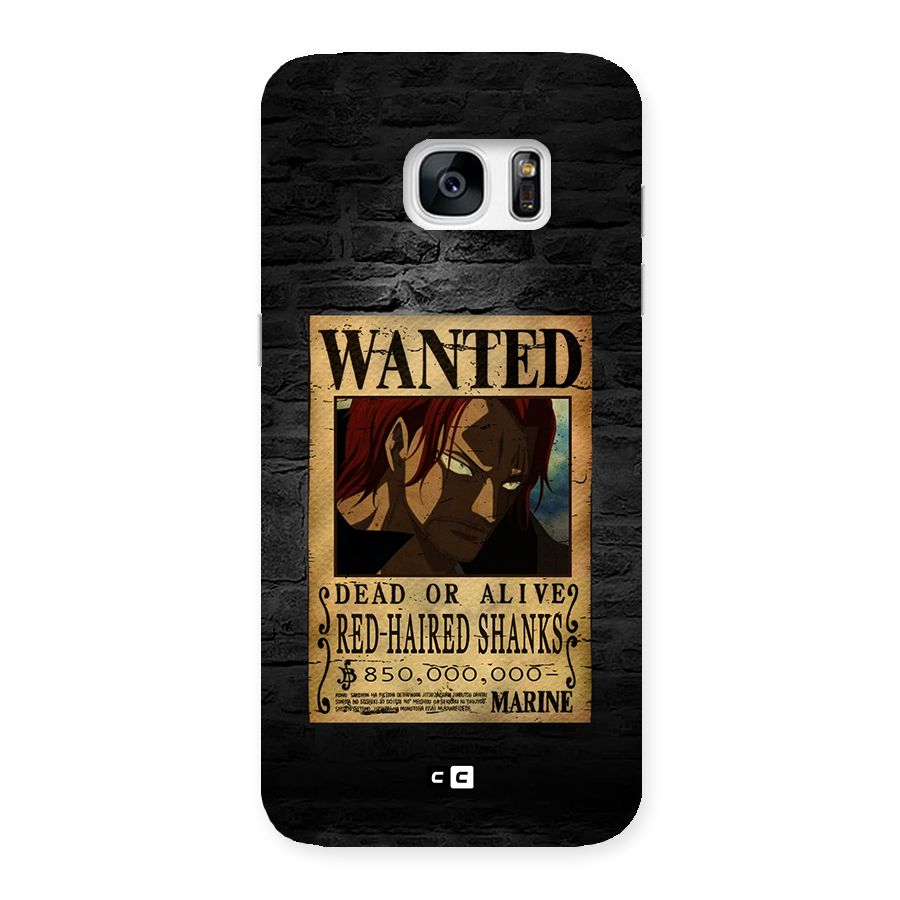 Shanks Wanted Back Case for Galaxy S7 Edge