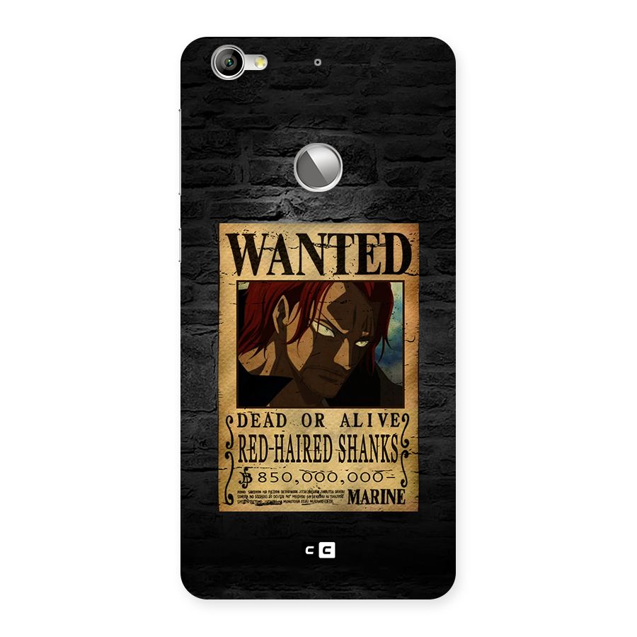 Shanks Wanted Back Case for Le 1S
