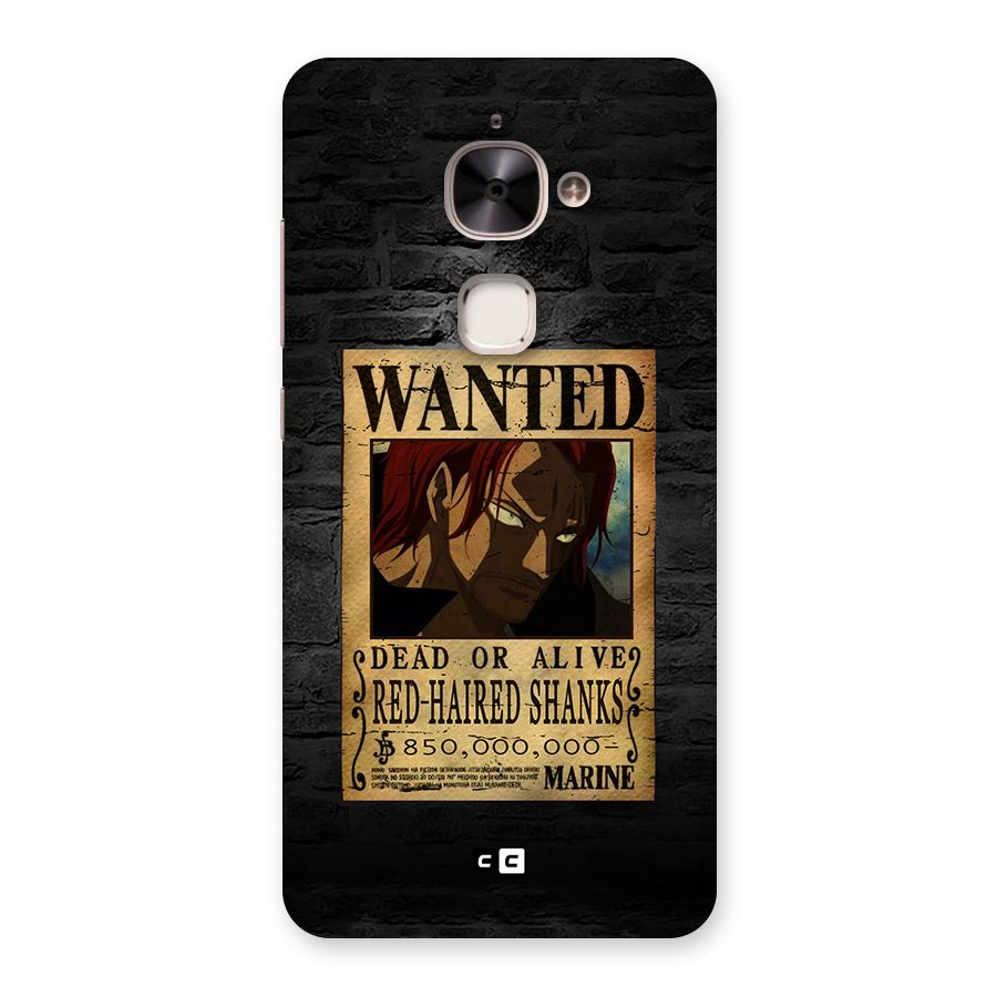 Shanks Wanted Back Case for Le 2