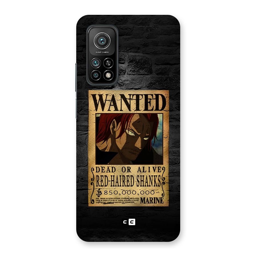 Shanks Wanted Back Case for Mi 10T 5G