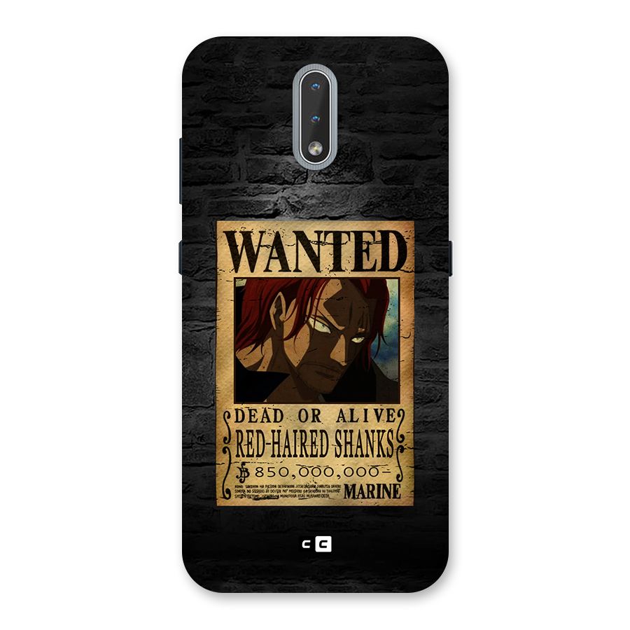 Shanks Wanted Back Case for Nokia 2.3