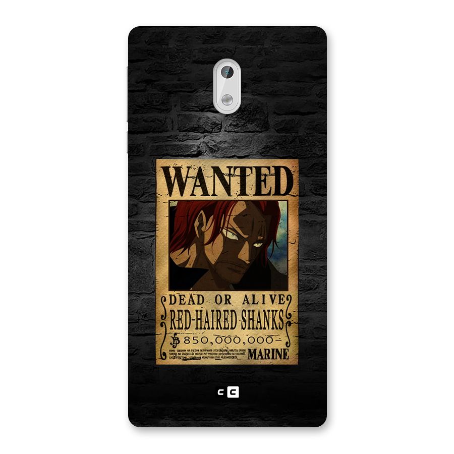 Shanks Wanted Back Case for Nokia 3