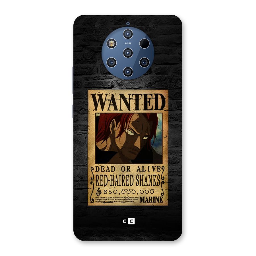 Shanks Wanted Back Case for Nokia 9 PureView