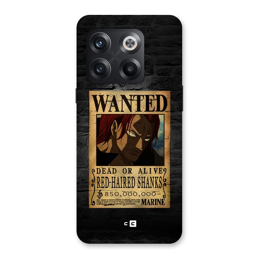 Shanks Wanted Back Case for OnePlus 10T