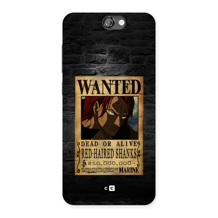 Shanks Wanted Back Case for One A9