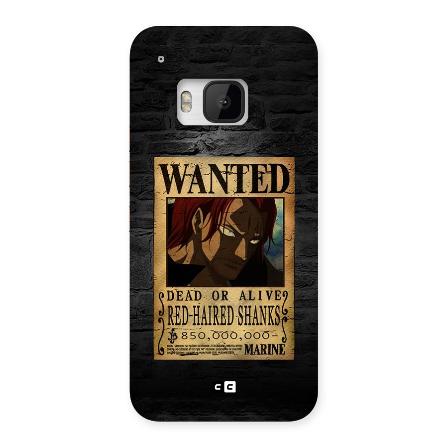 Shanks Wanted Back Case for One M9