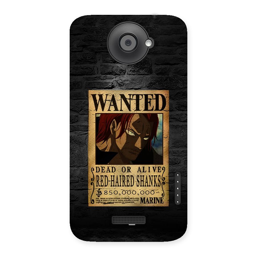 Shanks Wanted Back Case for One X