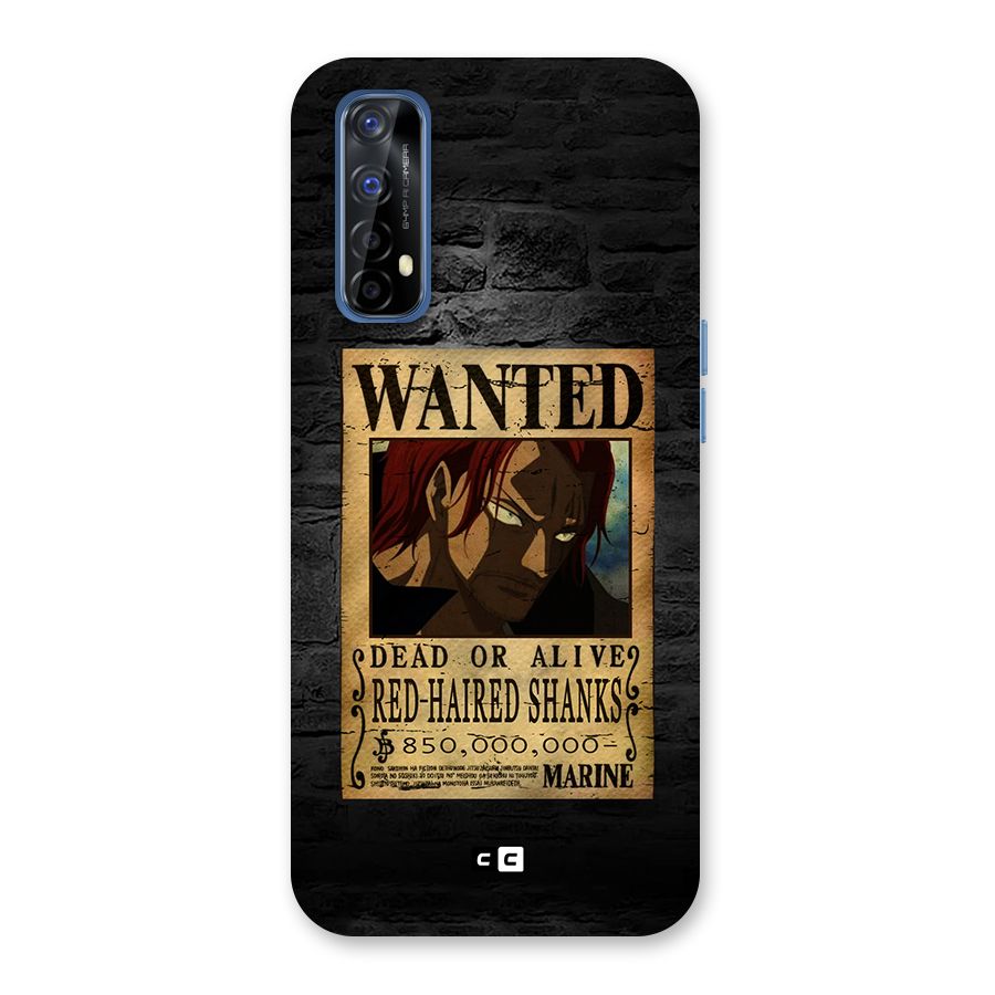 Shanks Wanted Back Case for Realme 7