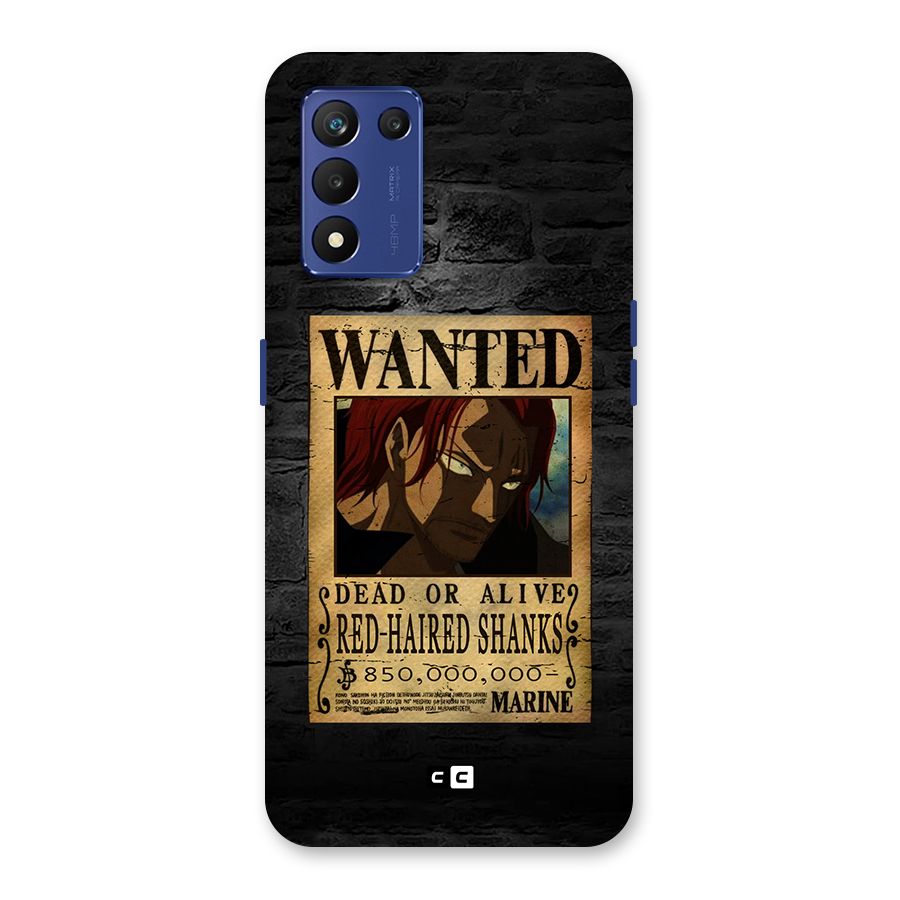 Shanks Wanted Back Case for Realme 9 5G Speed