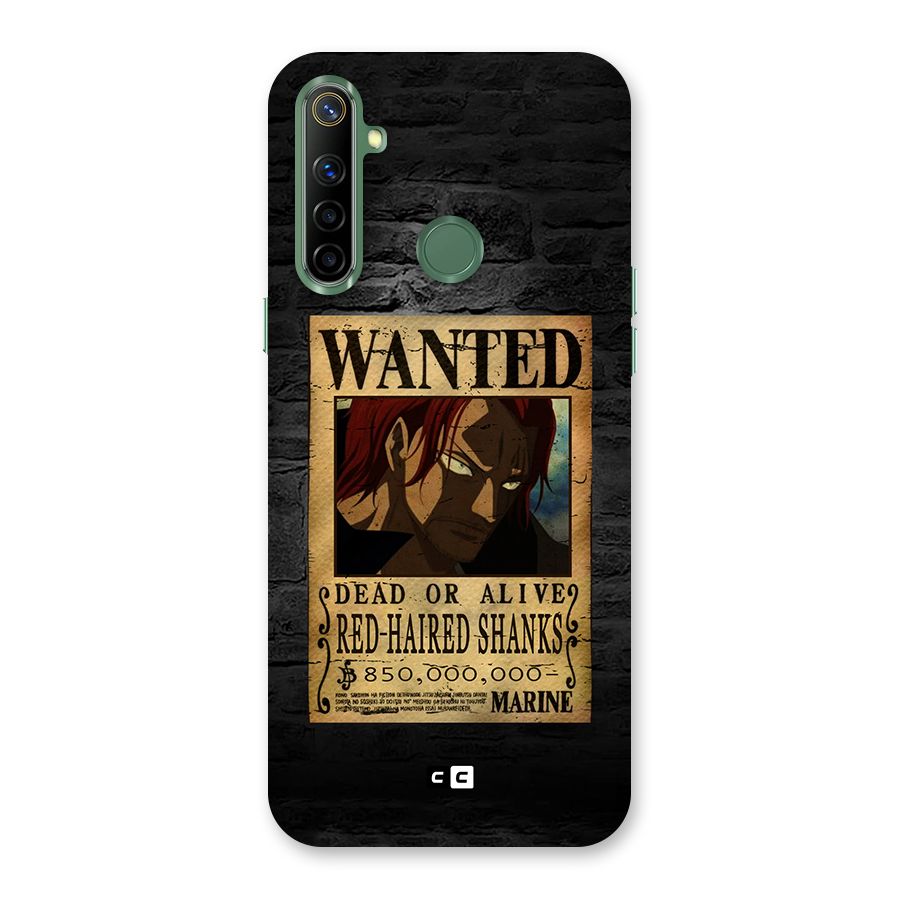Shanks Wanted Back Case for Realme Narzo 10