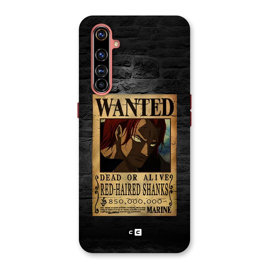 Shanks Wanted Back Case for Realme X50 Pro