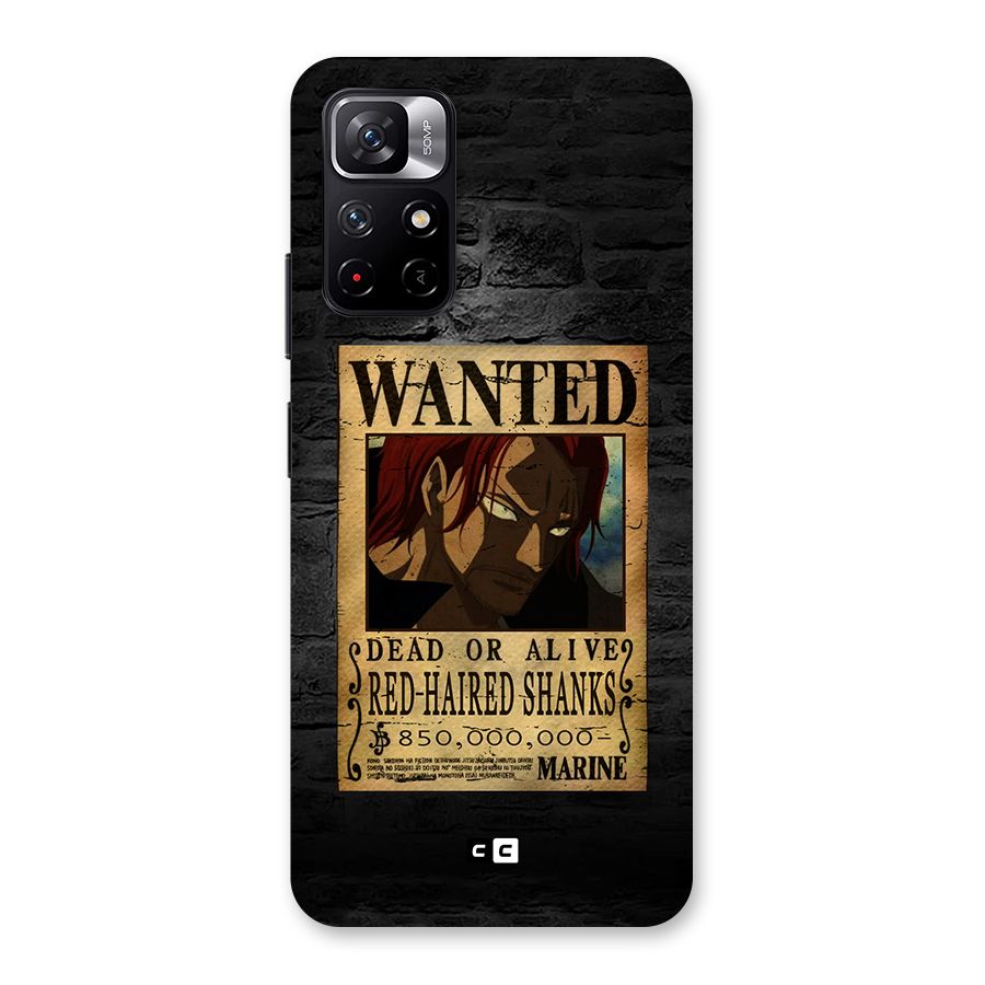 Shanks Wanted Back Case for Redmi Note 11T 5G
