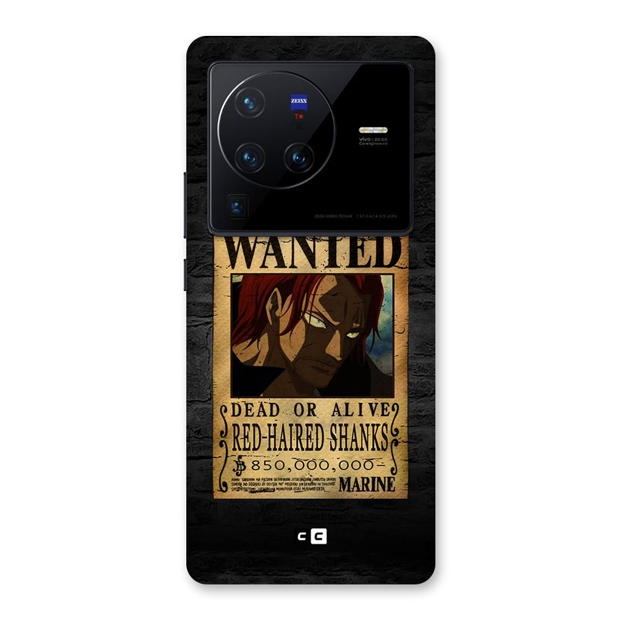 Shanks Wanted Back Case for Vivo X80 Pro