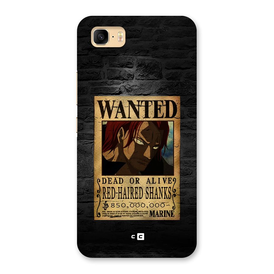 Shanks Wanted Back Case for Zenfone 3s Max