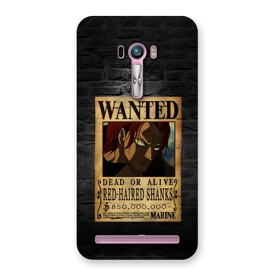 Shanks Wanted Back Case for Zenfone Selfie