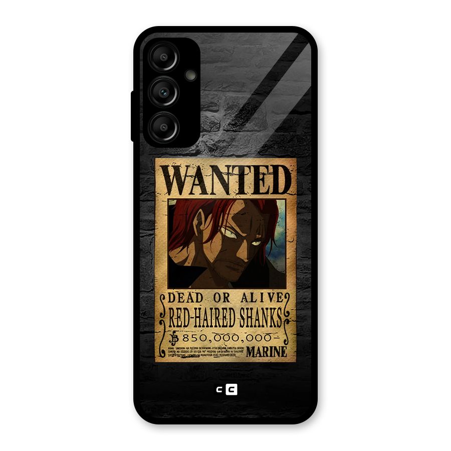Shanks Wanted Glass Back Case for Galaxy A14 5G