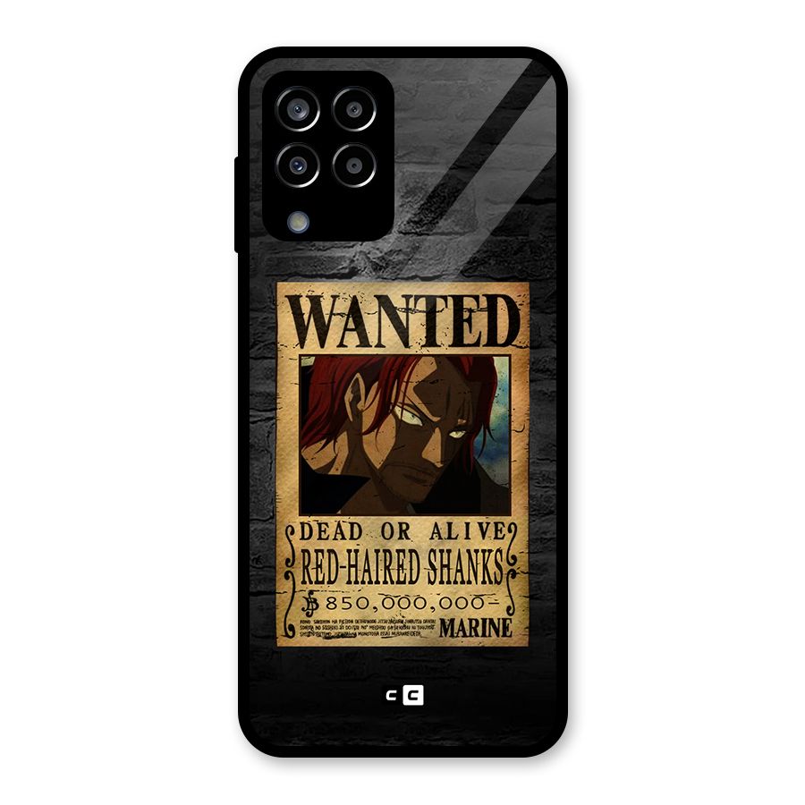 Shanks Wanted Glass Back Case for Galaxy M33