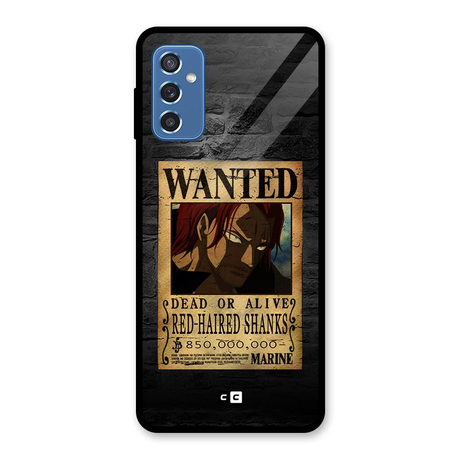Shanks Wanted Glass Back Case for Galaxy M52 5G