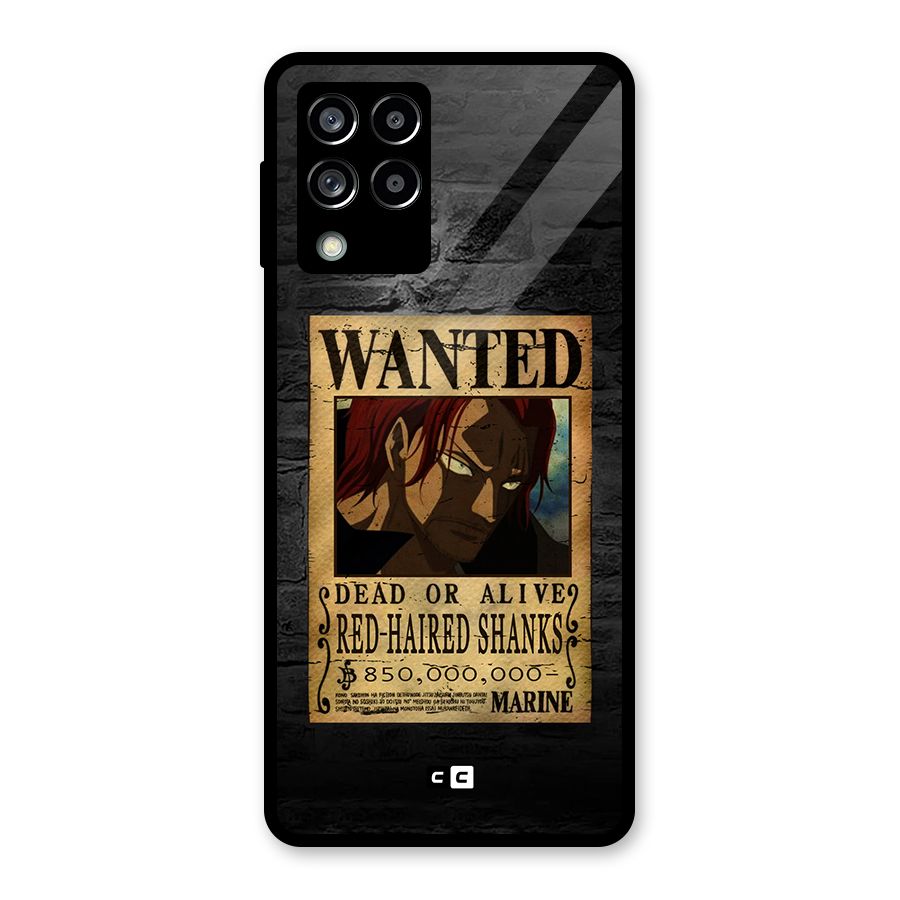 Shanks Wanted Glass Back Case for Galaxy M53 5G