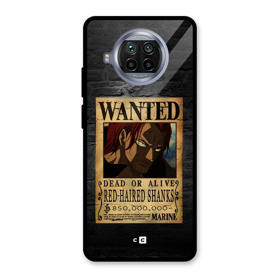 Shanks Wanted Glass Back Case for Mi 10i